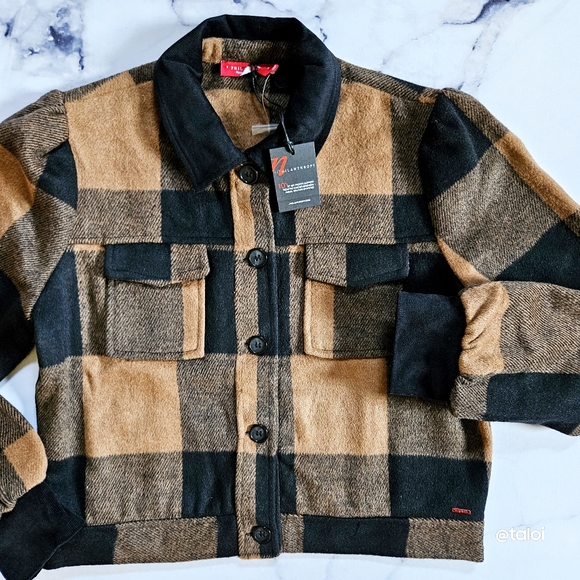 NWT n:Philanthropy Renzo Jacket in Plaid Multi - Picture 11 of 16